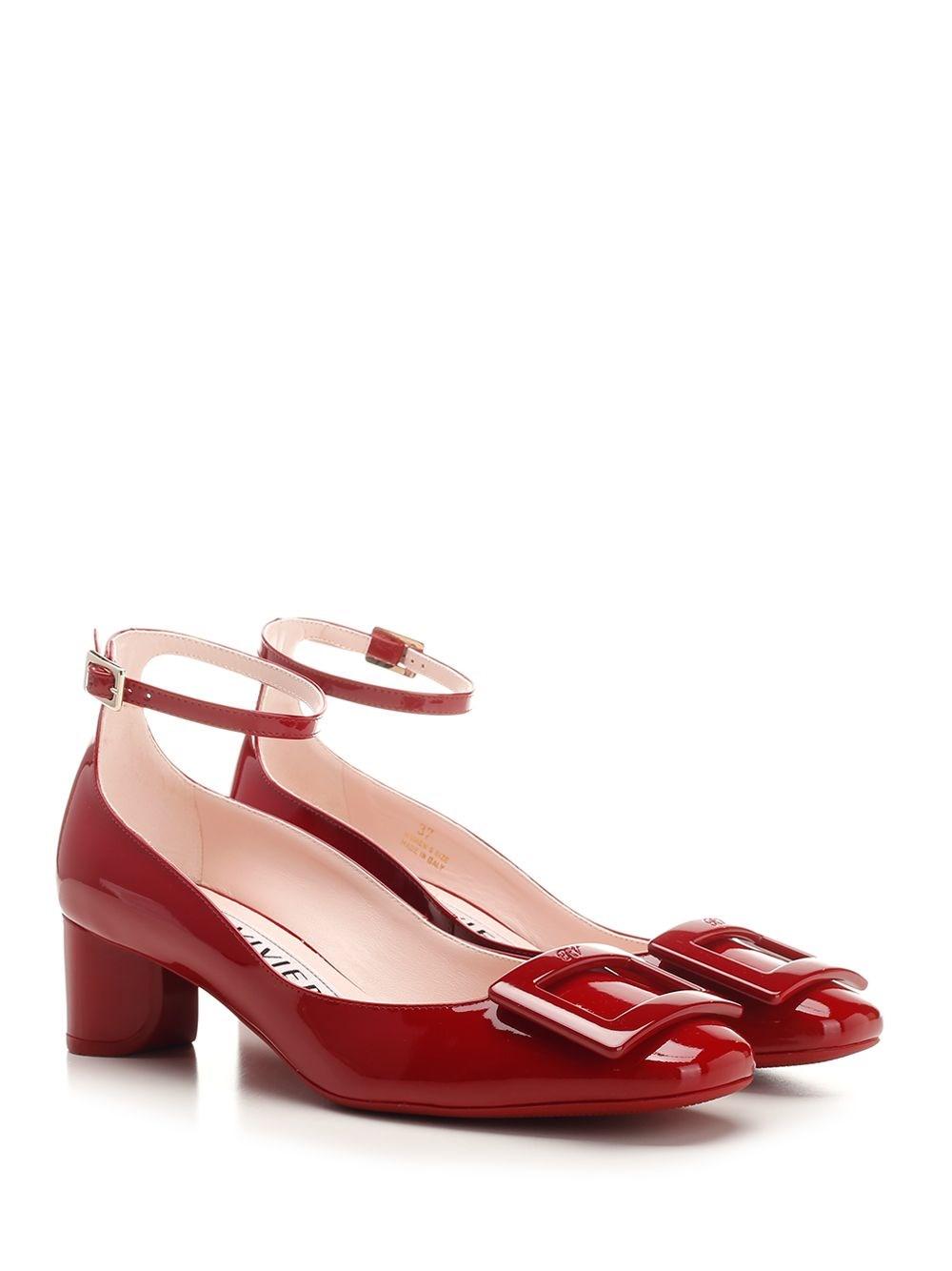 Al Duca D'Aosta Roger Vivier U LOOK LACQUERED ANKLE STRAP DEC 45 Prezzo di fabbrica