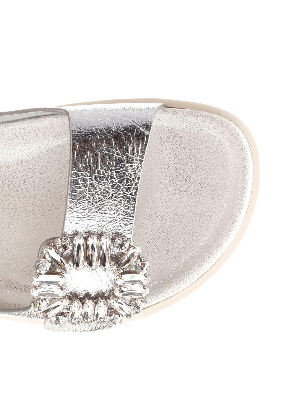 Al Duca D'Aosta Roger Vivier Sandali doppia fibbia "Slidy Viv" Offerte giornaliere