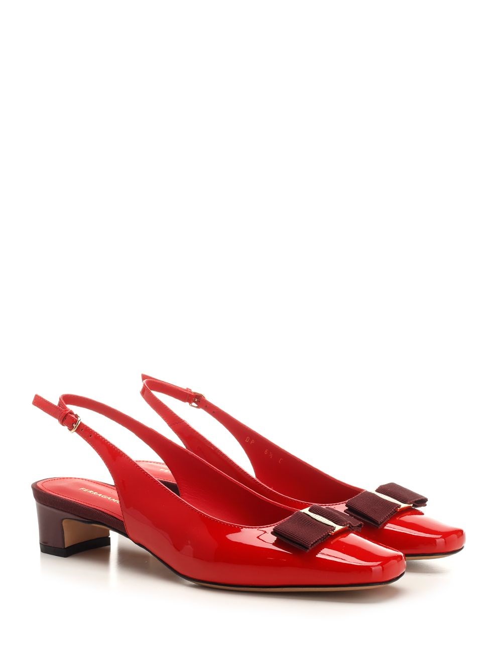 Al Duca D'Aosta Ferragamo Slingback fiocco "Vara" Spedizione Gratuita