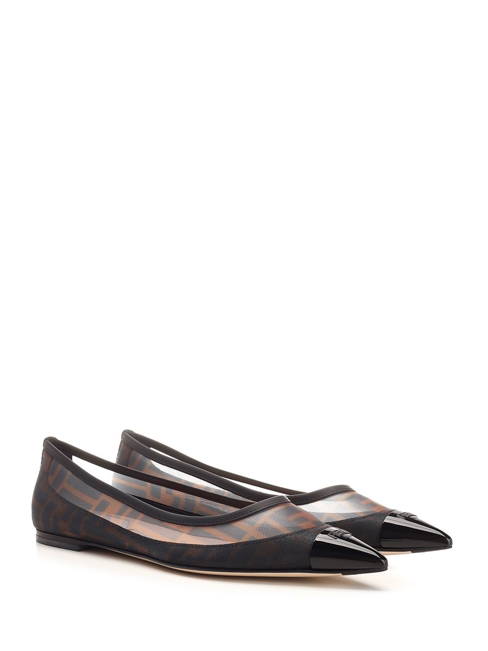 Al Duca D'Aosta Fendi Ballerina in mesh FF Promozione Limitata