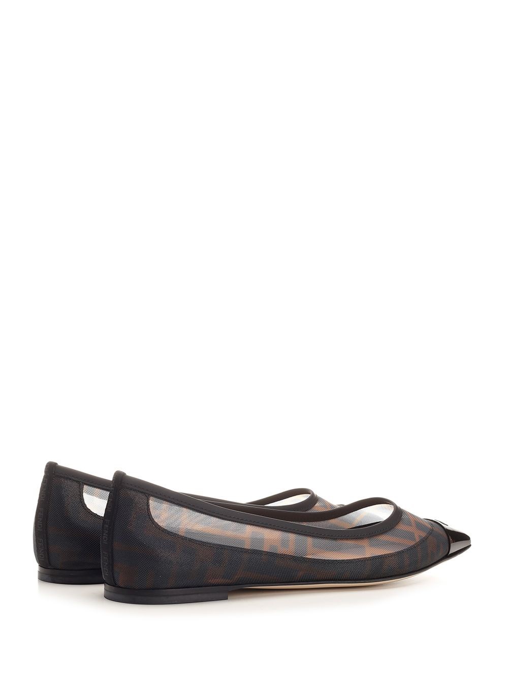 Al Duca D'Aosta Fendi Ballerina in mesh FF Promozione Limitata