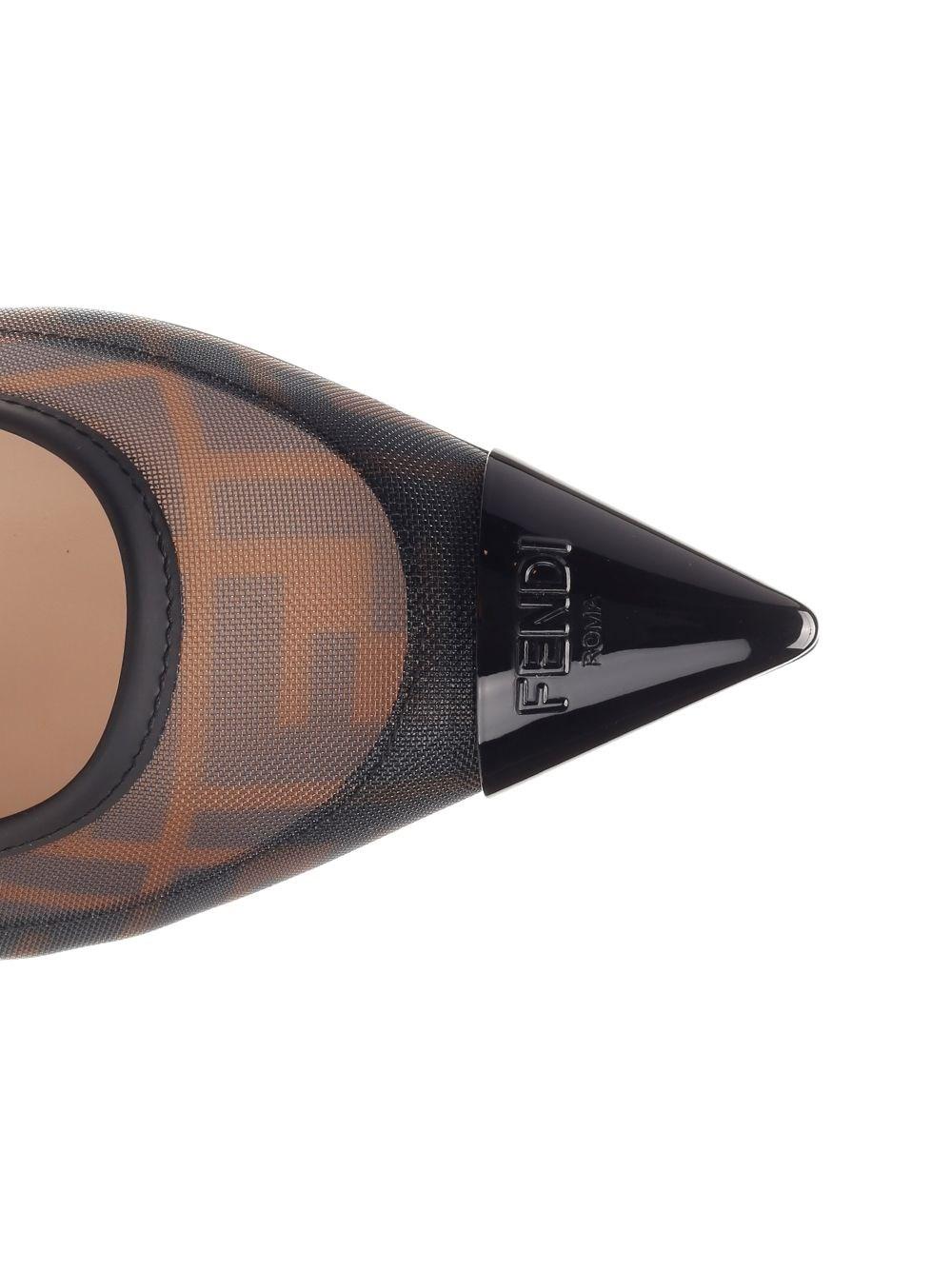 Al Duca D'Aosta Fendi Ballerina in mesh FF Promozione Limitata