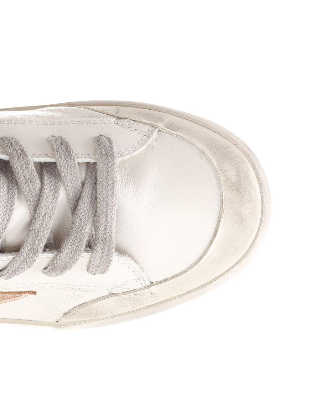 Al Duca D'Aosta Golden Goose Sneakers alte "Francy" in nappa Offerte