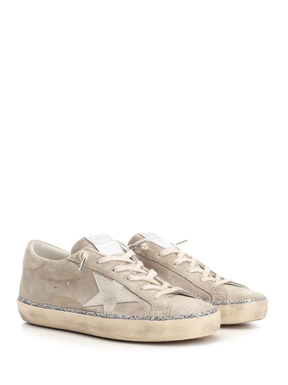 Al Duca D'Aosta Golden Goose Sneaker "Superstar" in suede ghiaccio Hotsell