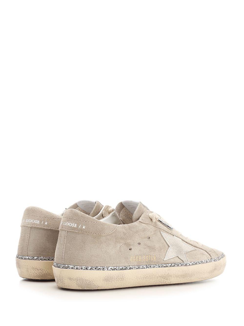 Al Duca D'Aosta Golden Goose Sneaker "Superstar" in suede ghiaccio Hotsell