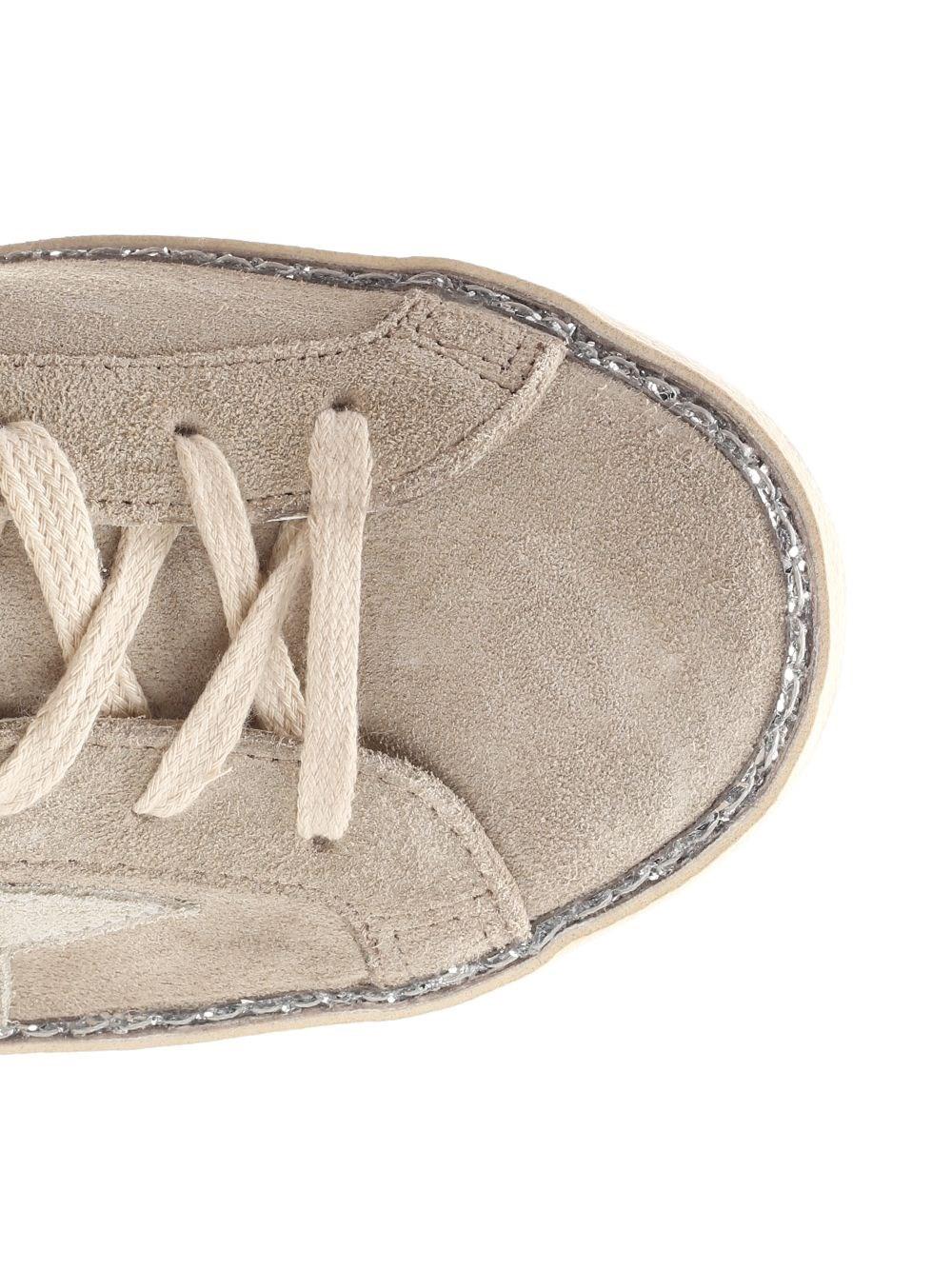 Al Duca D'Aosta Golden Goose Sneaker "Superstar" in suede ghiaccio Hotsell