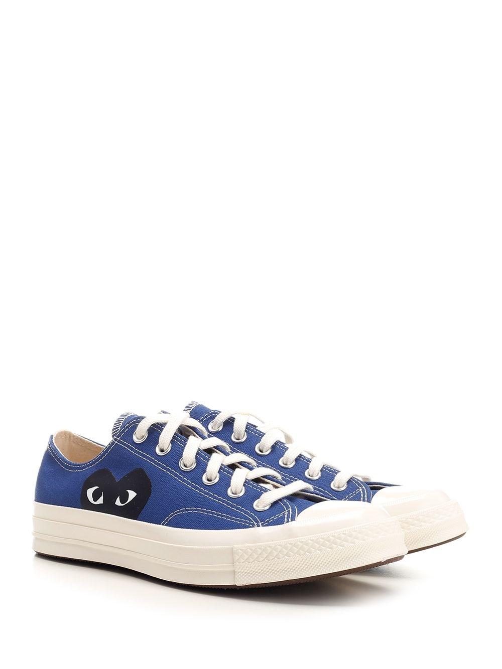 Al Duca D'Aosta Comme Des Garcons Play CONVERSE LOW TOP CHUCK TAYLOR Negozio