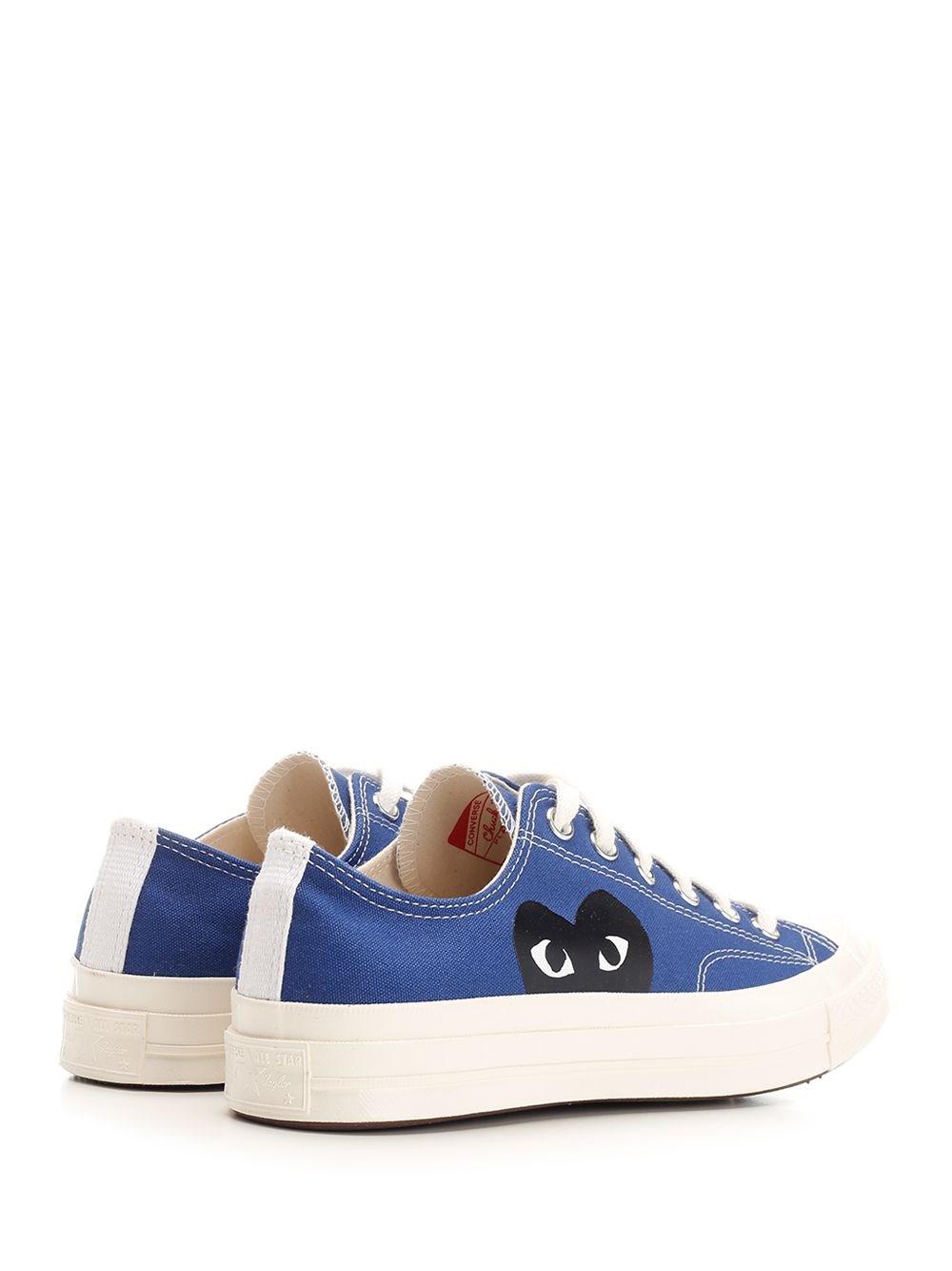 Al Duca D'Aosta Comme Des Garcons Play CONVERSE LOW TOP CHUCK TAYLOR Negozio