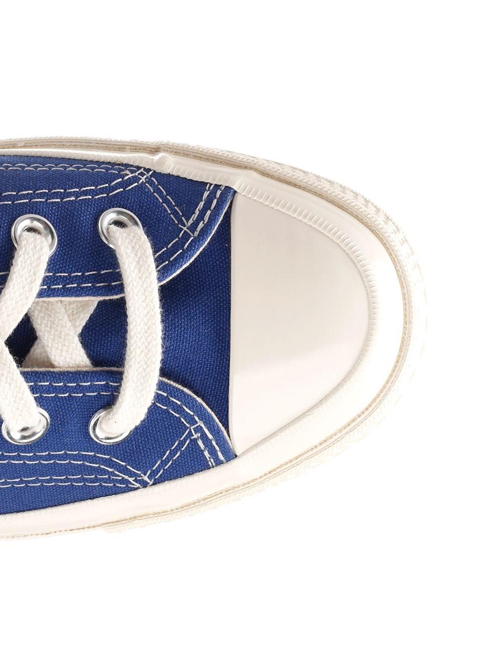 Al Duca D'Aosta Comme Des Garcons Play CONVERSE LOW TOP CHUCK TAYLOR Negozio