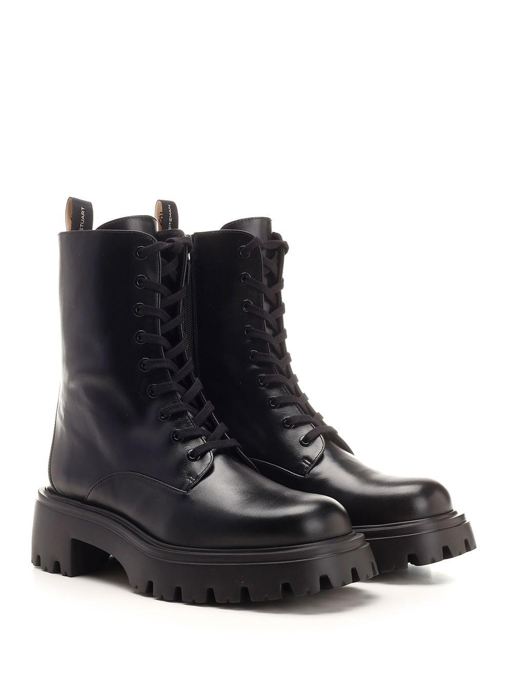 Al Duca D'Aosta Stuart Weitzman Anfibio "Emerson" in pelle Liquidazione