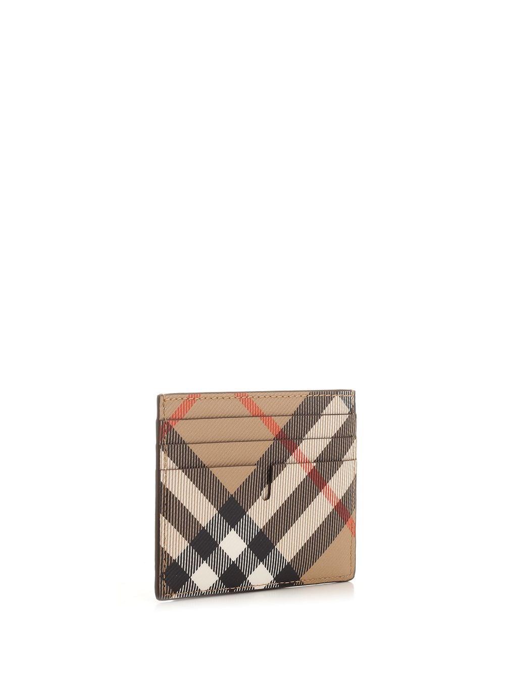 Al Duca D'Aosta Burberry Porta carte di credito Check Officina