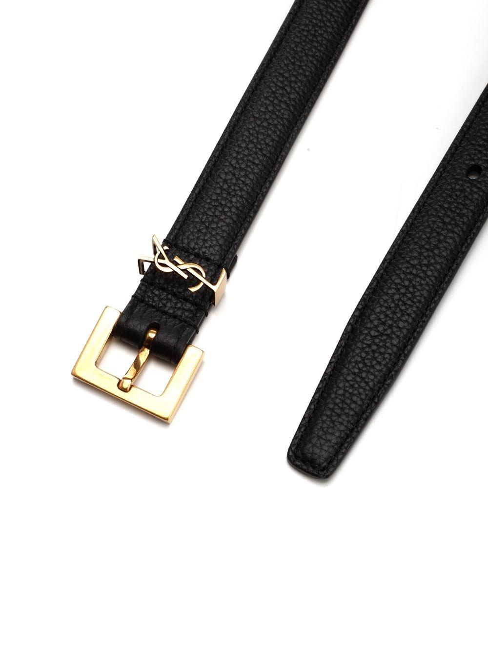 Al Duca D'Aosta Saint Laurent Cintura "CASSANDRE" in pelle di agnello 50% di sconto per tempo limitato