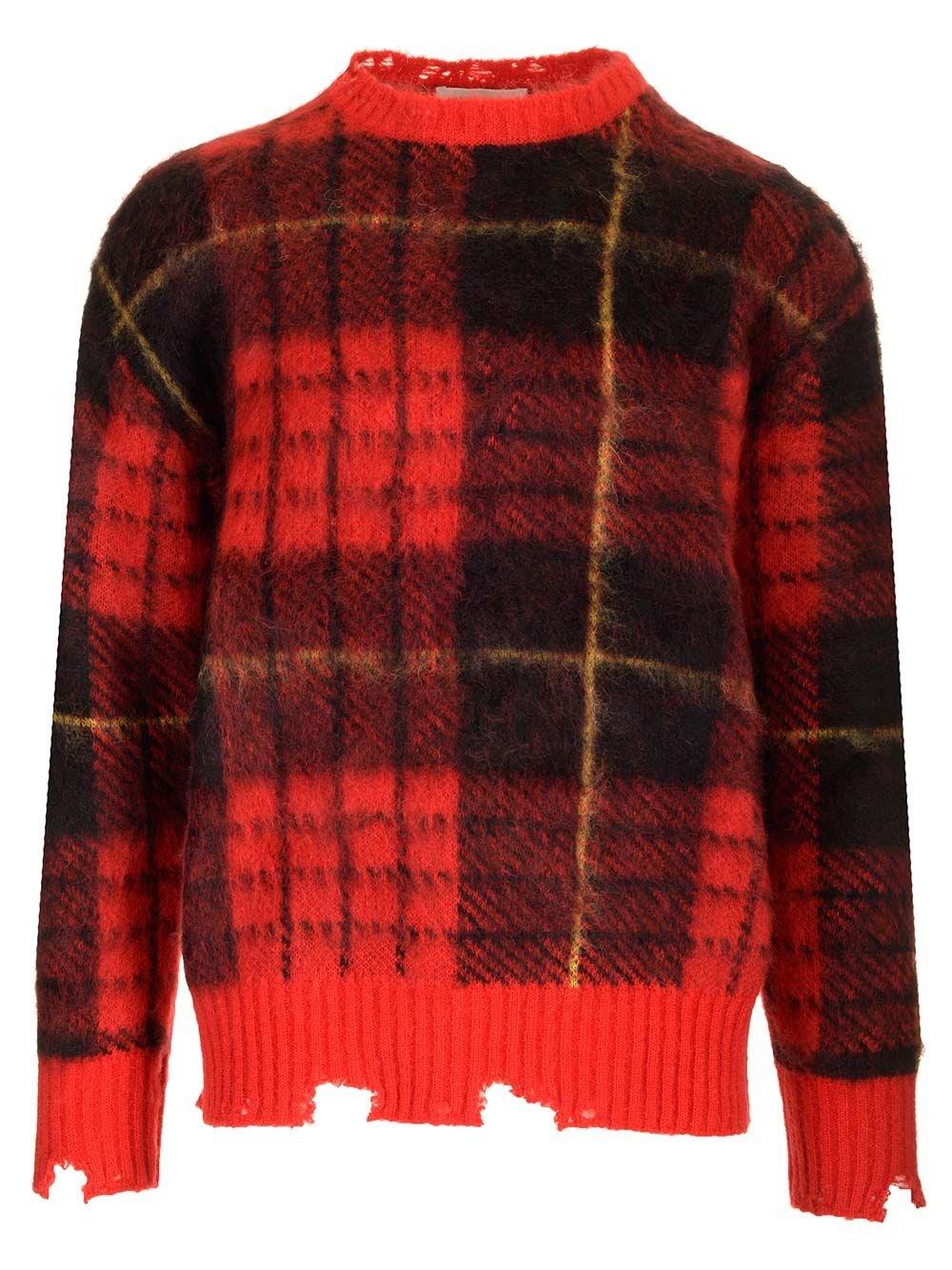 Al Duca D'Aosta Alexander Mcqueen Maglia tartan oversize Italia