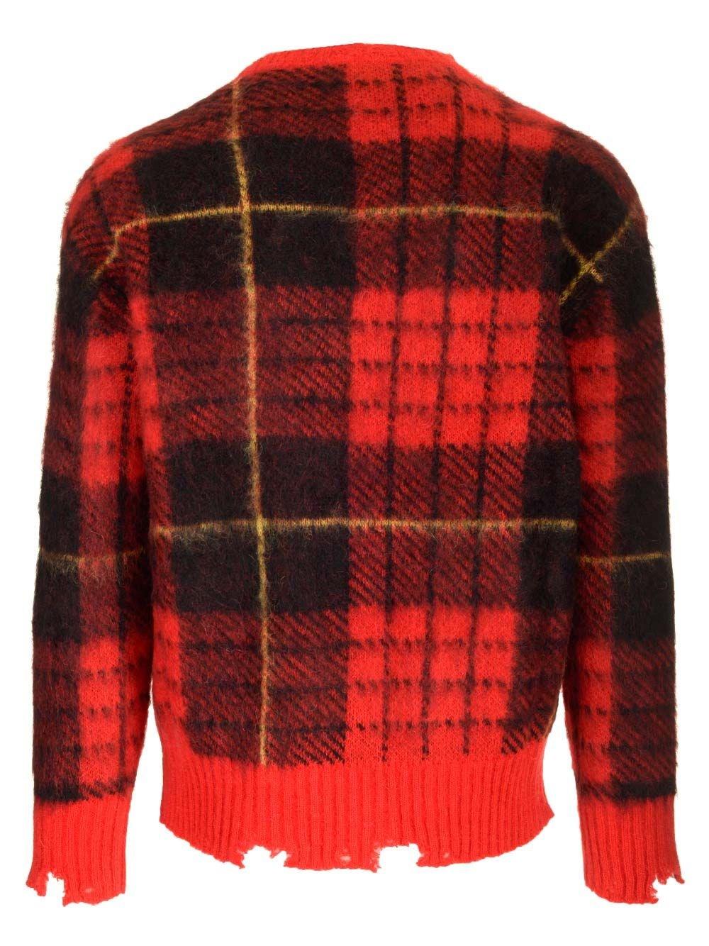 Al Duca D'Aosta Alexander Mcqueen Maglia tartan oversize Italia