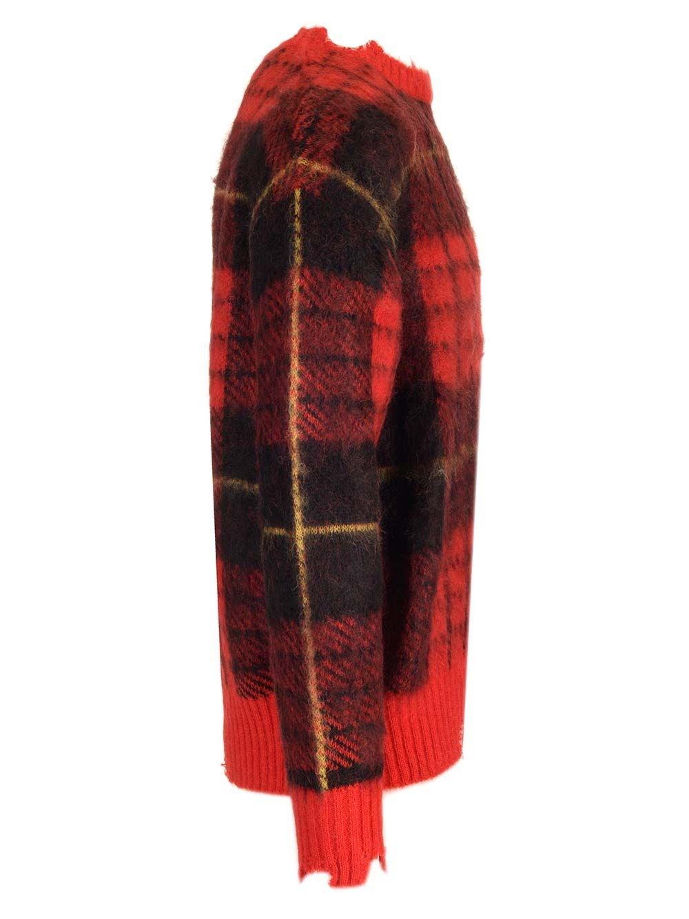 Al Duca D'Aosta Alexander Mcqueen Maglia tartan oversize Italia