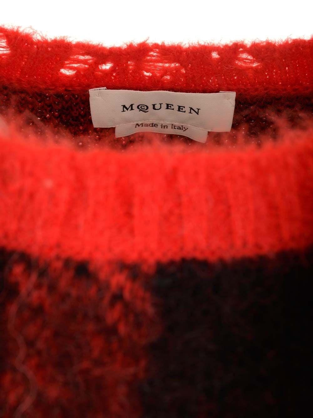 Al Duca D'Aosta Alexander Mcqueen Maglia tartan oversize Italia