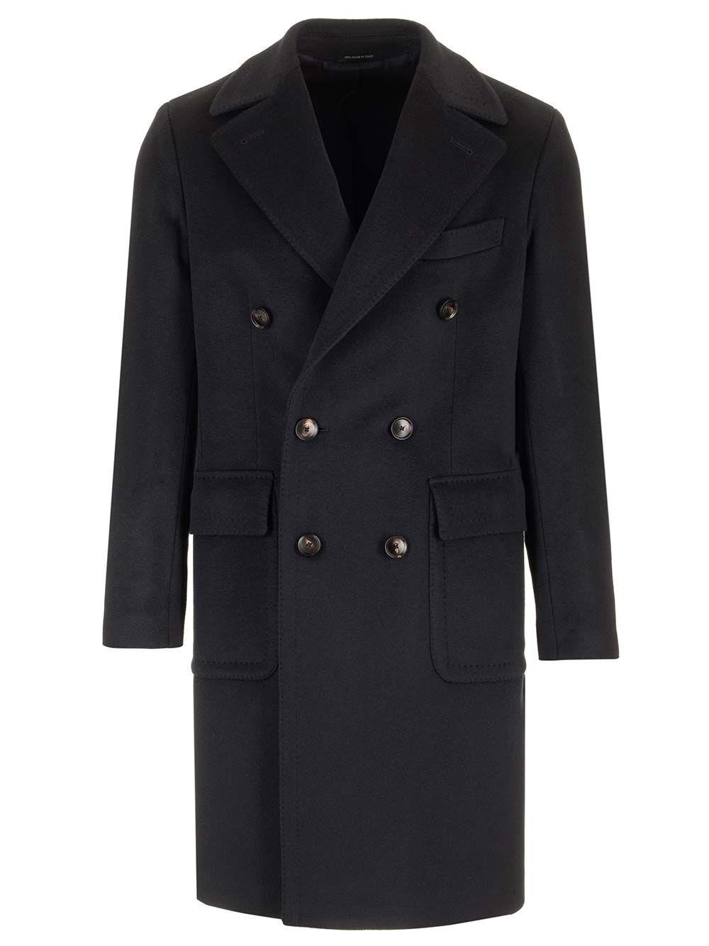 Al Duca D'Aosta Al Duca D'aosta Cappotto doppio petto in cashmere Spedizione Gratuita