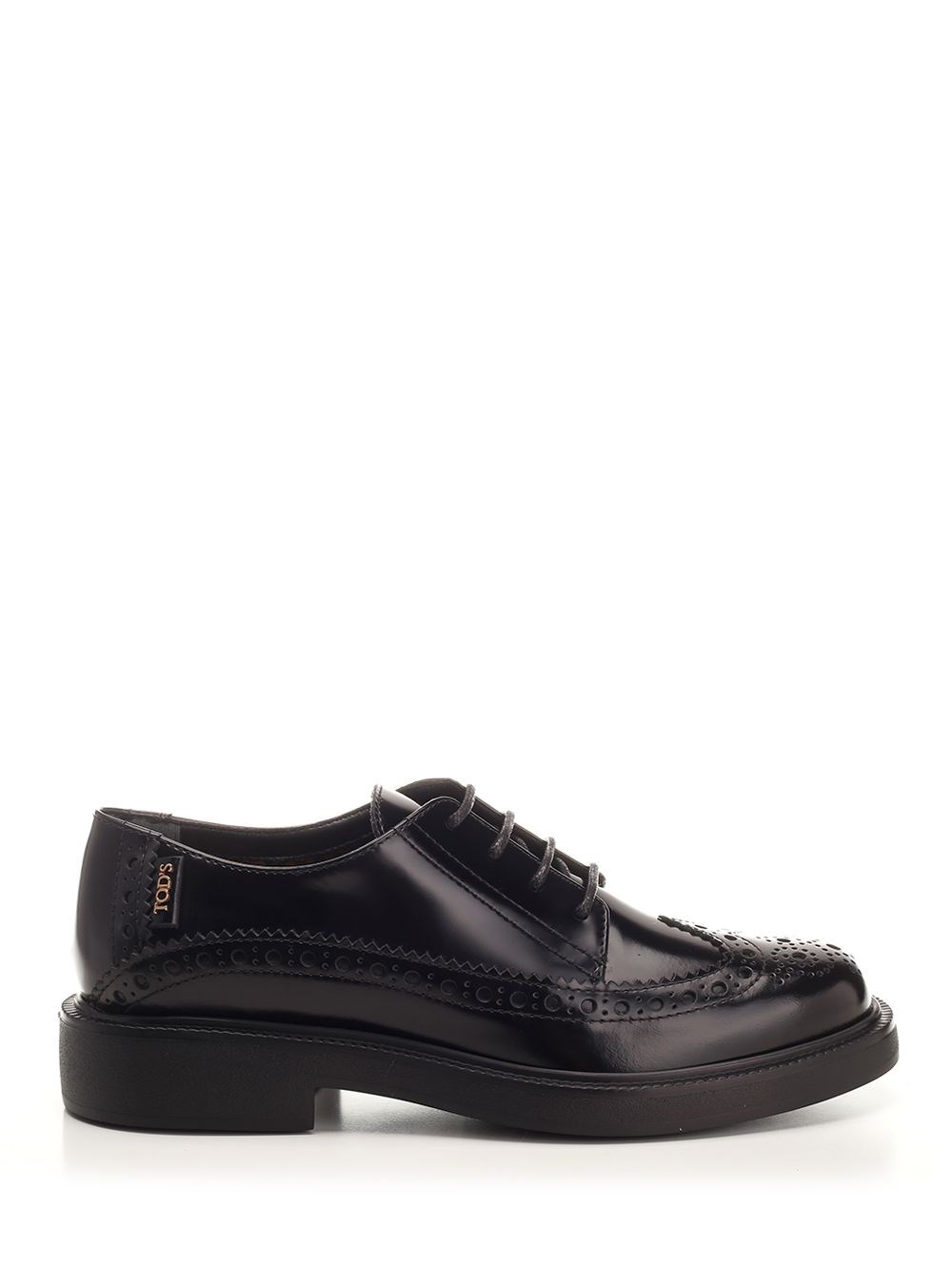 Al Duca D'Aosta Tod's Brogue in vitello spazzolato Negozi Online
