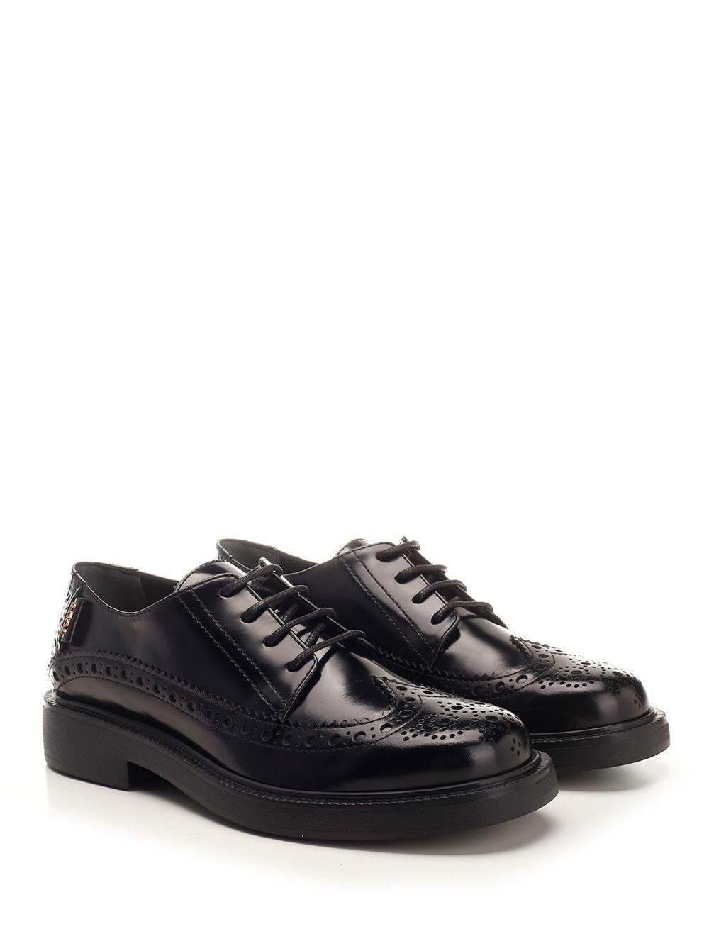 Al Duca D'Aosta Tod's Brogue in vitello spazzolato Negozi Online