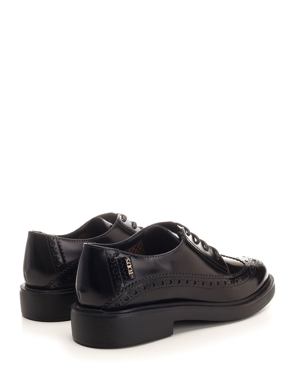 Al Duca D'Aosta Tod's Brogue in vitello spazzolato Negozi Online
