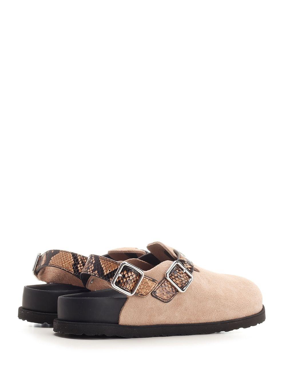 Al Duca D'Aosta Birkenstock 1774 Sabot "Tokio Cazador" con pelle di serpente 1774 Acquista Ora